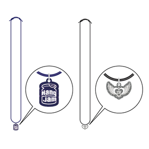 アクリルチャームネックレス(Hj Logo＆20th Logo SET)
