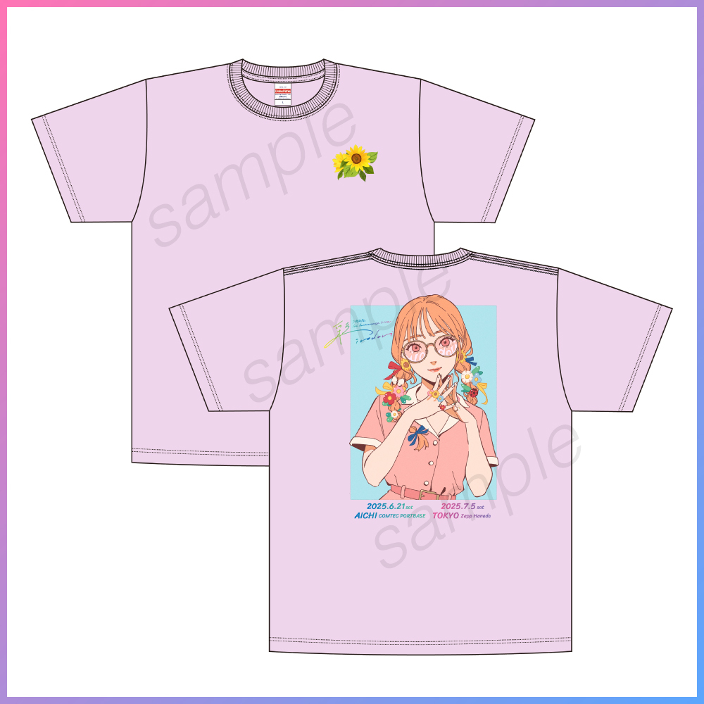 彩-irodori- Tシャツ　ピンク