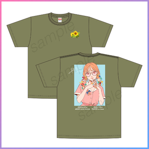 彩-irodori- Tシャツ　カーキ