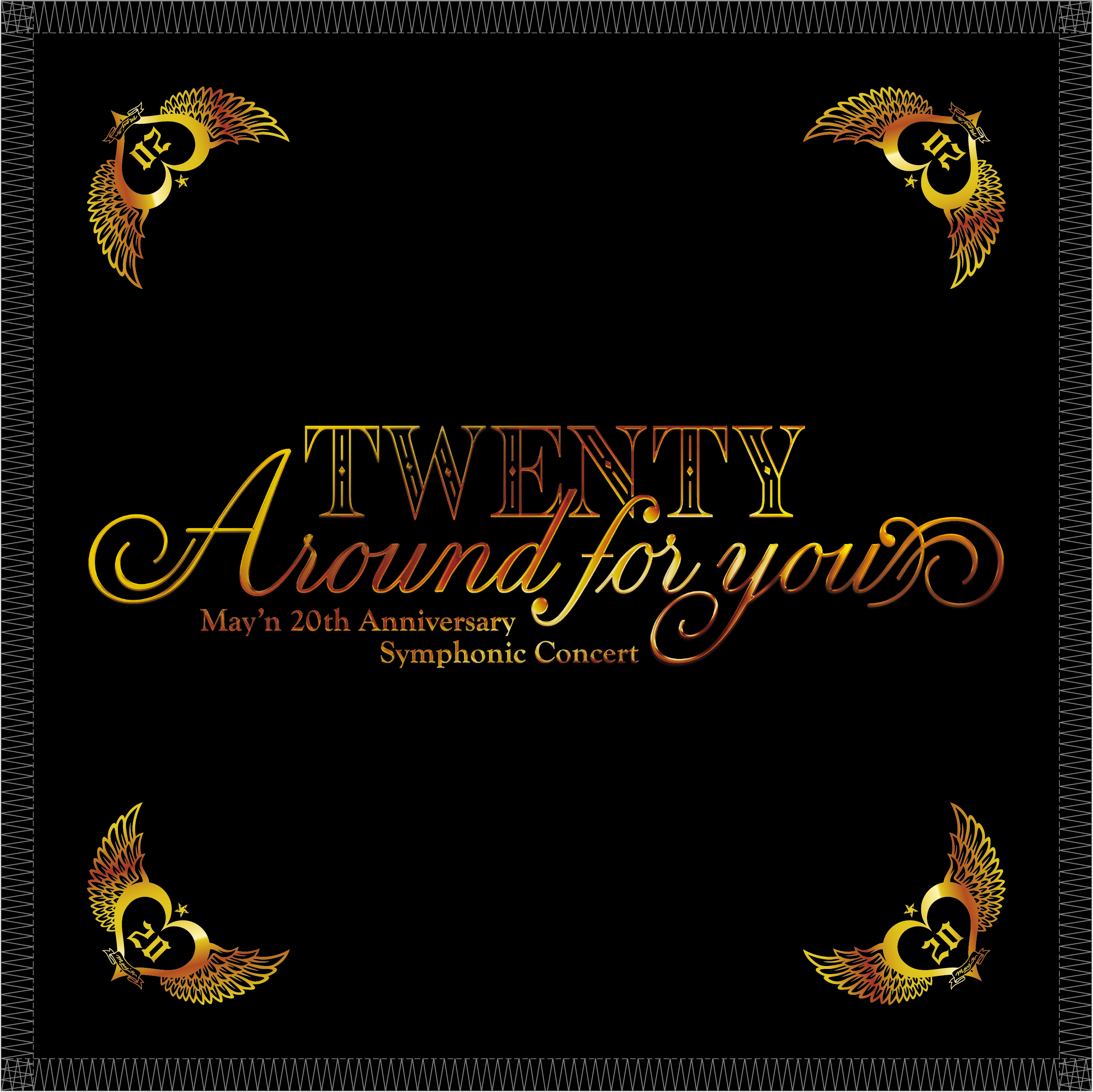 「TWENTY Around for You」 ハンドタオル